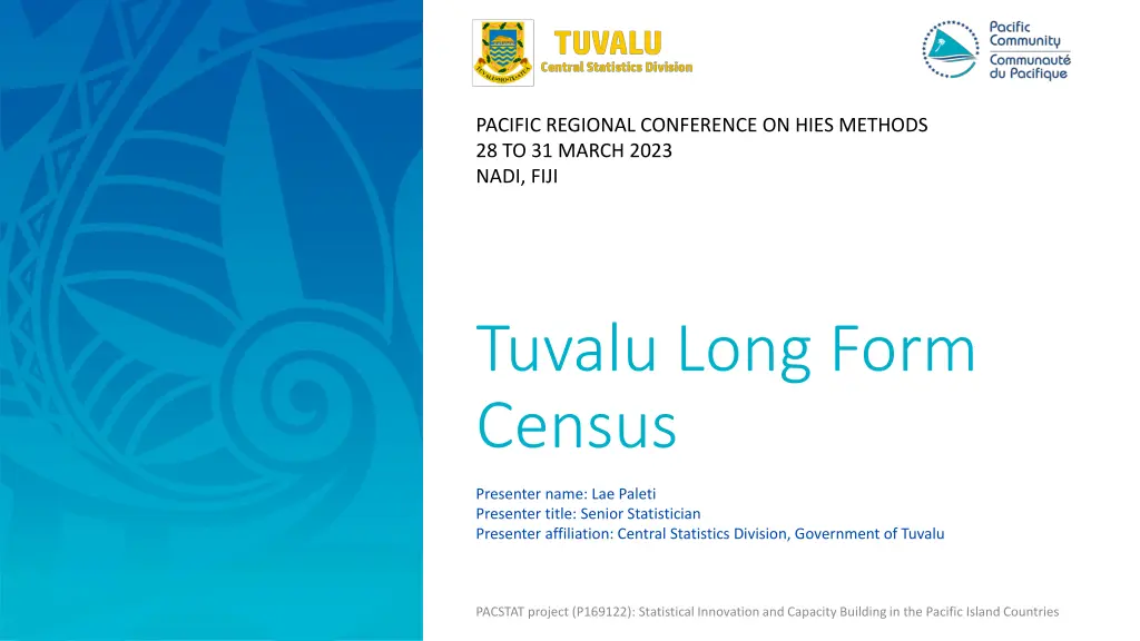 pacific regional conference on hies methods
