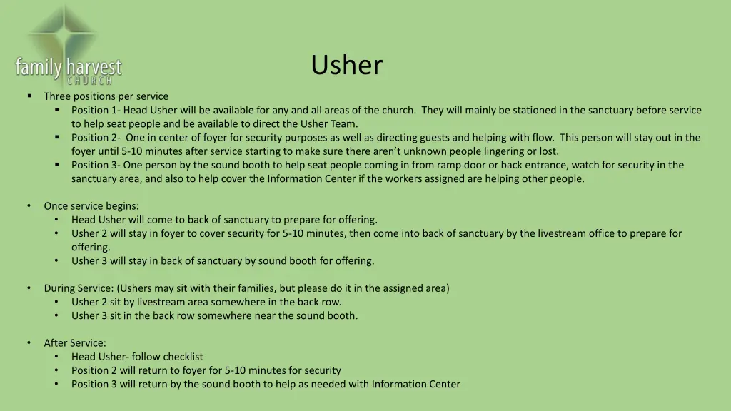 usher