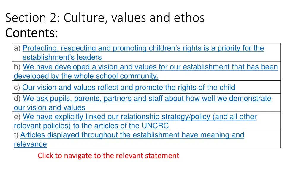 section 2 culture values and ethos contents