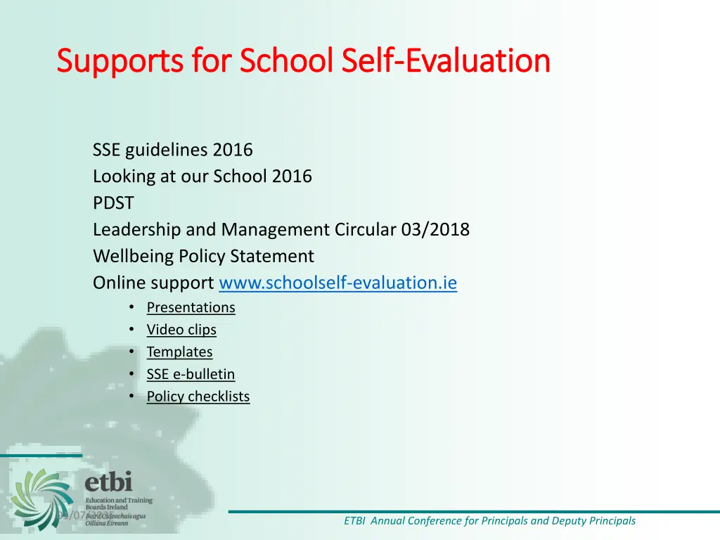 supports for school self supports for school self