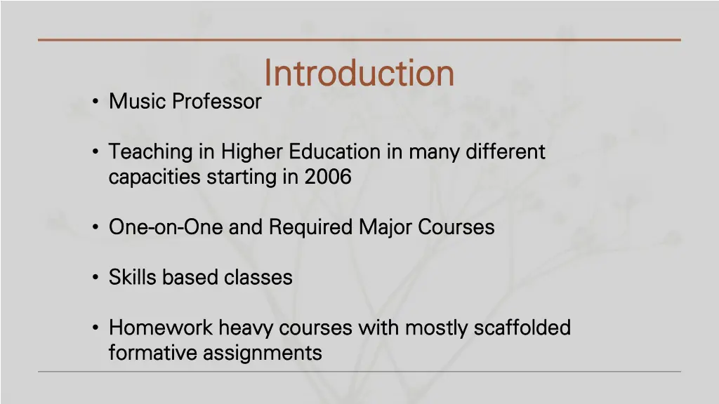 introduction introduction