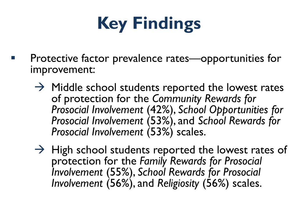 key findings 4