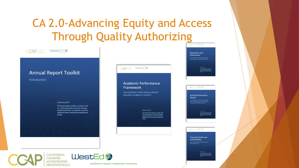 ca 2 0 advancing equity and access through