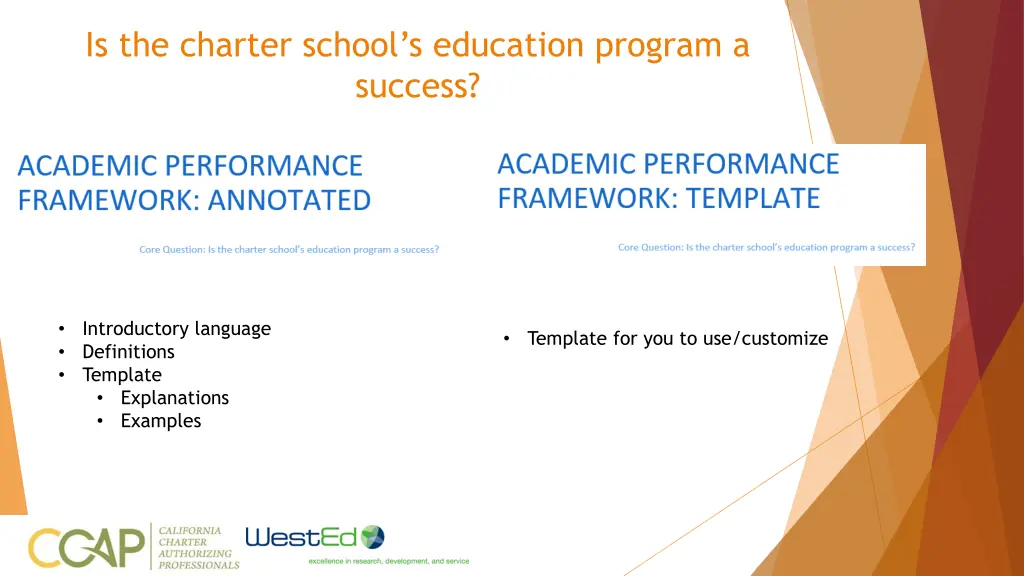 is the charter school s education program