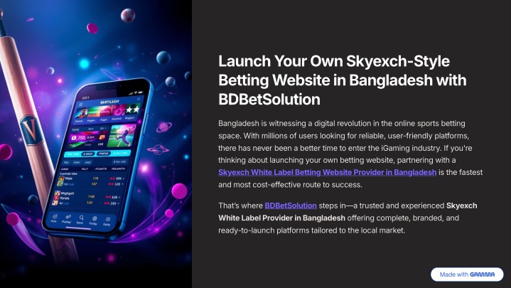 launch your own skyexch style betting website