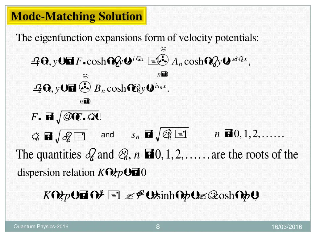 mode matching solution