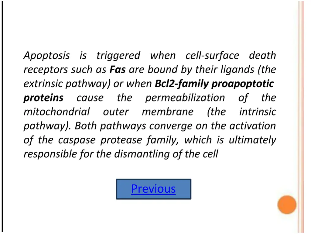 apoptosis is triggered when cell surface death