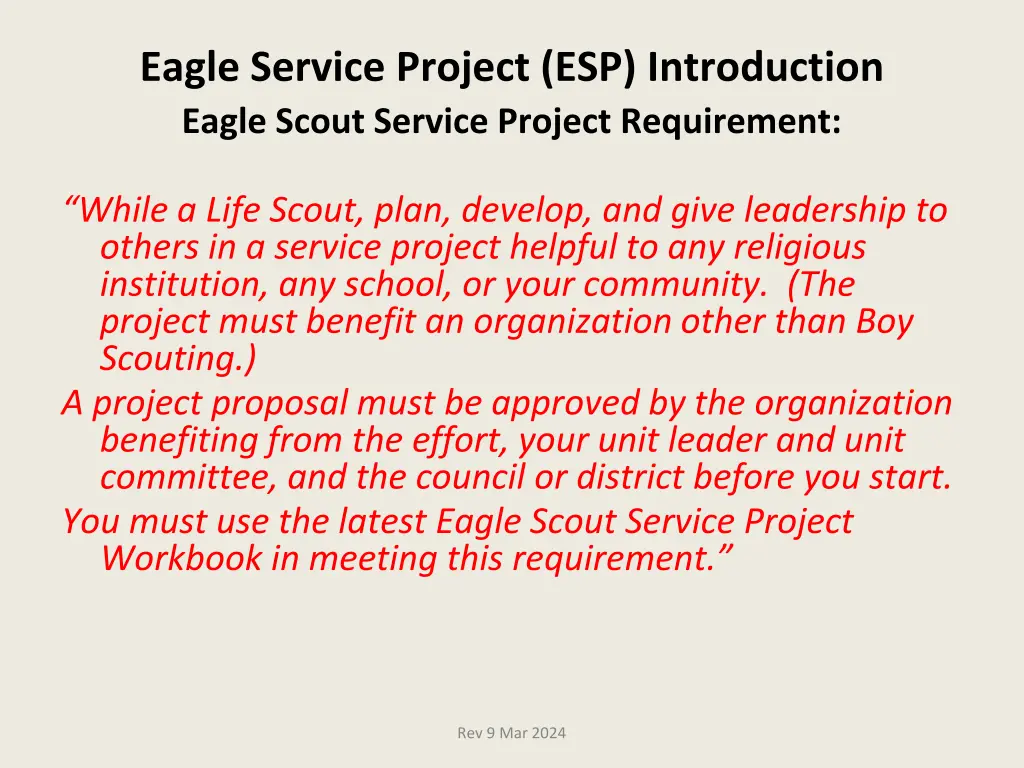 eagle service project esp introduction eagle
