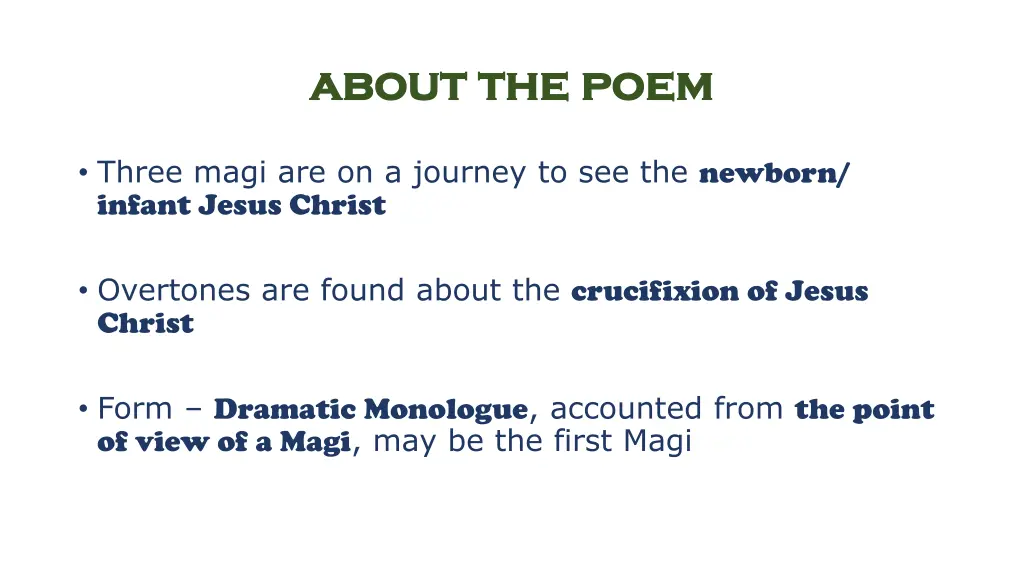 about the poem about the poem 1