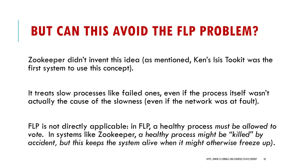 but can this avoid the flp problem