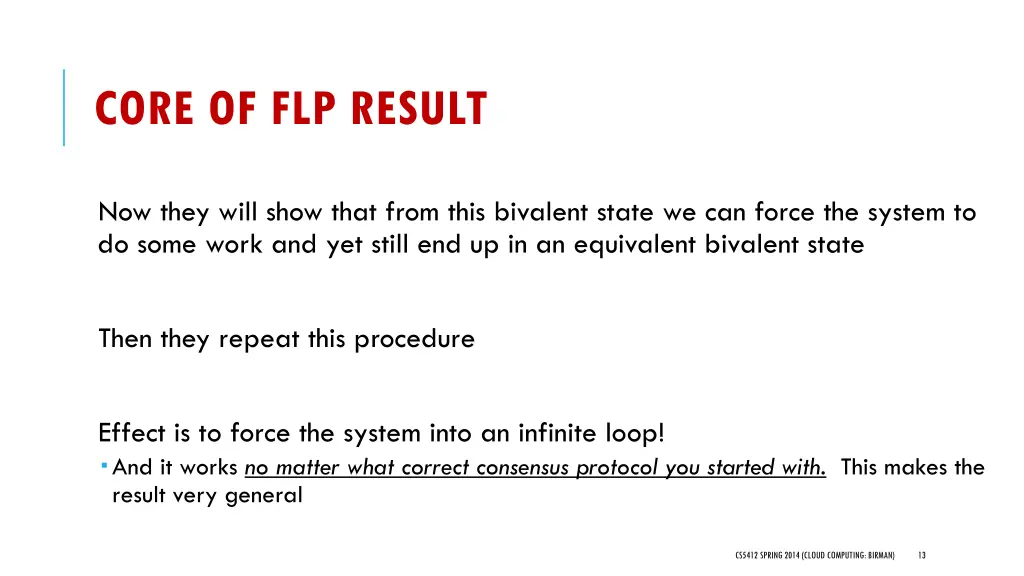 core of flp result