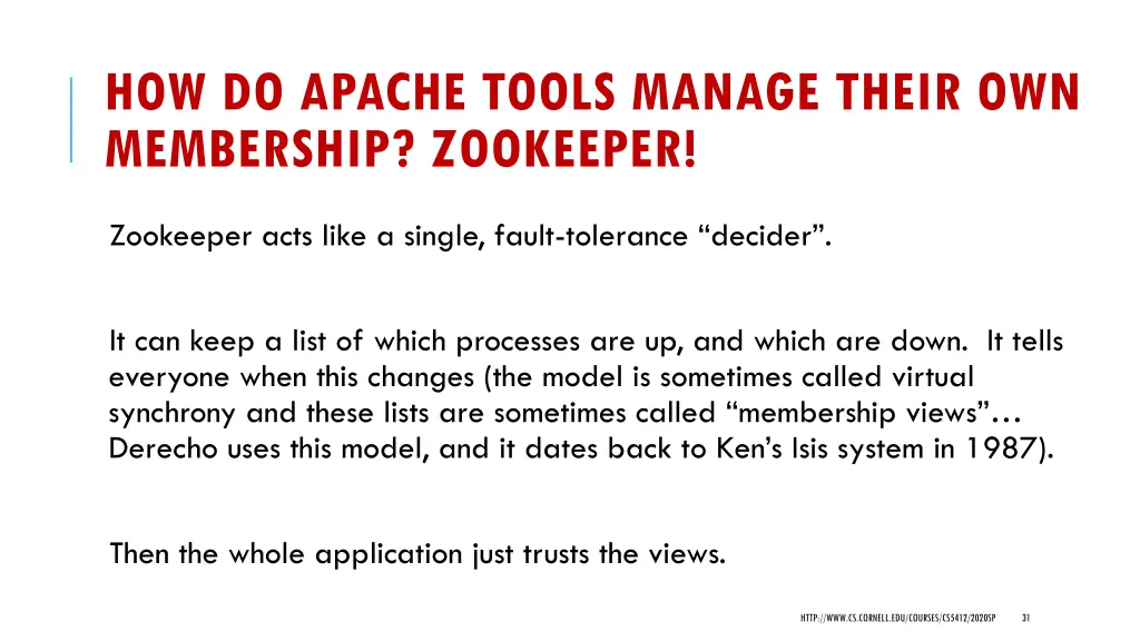 how do apache tools manage their own membership