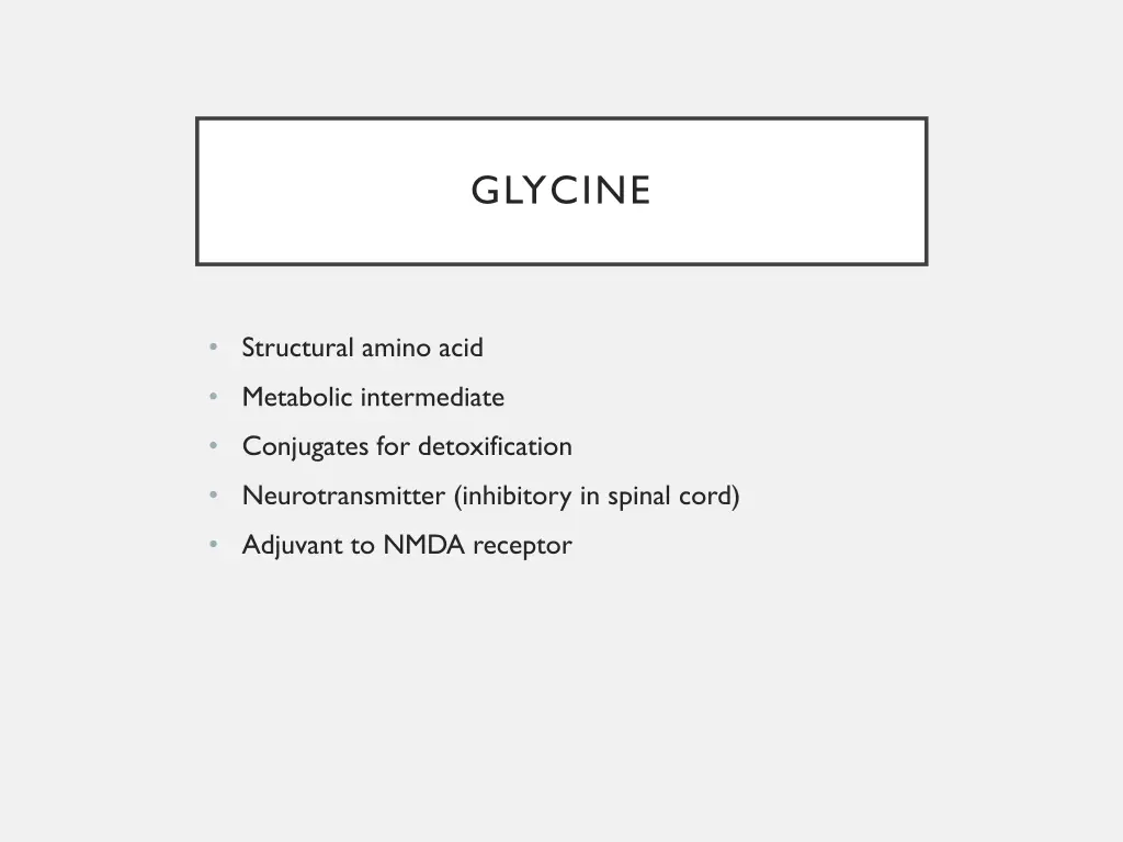 glycine