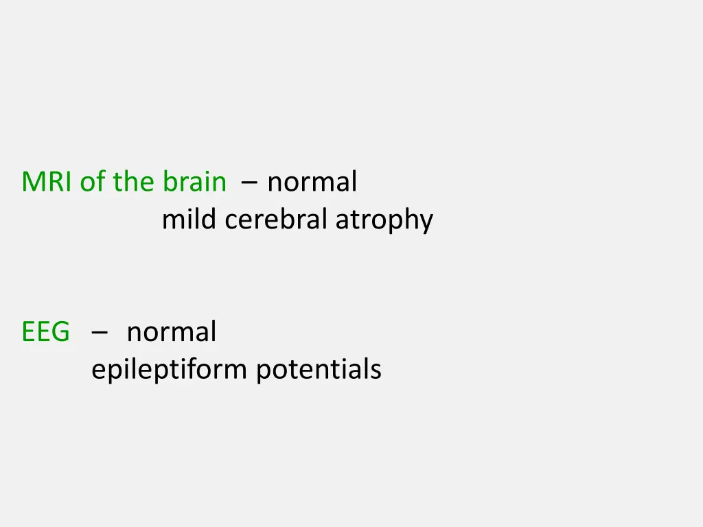 mri of the brain normal mild cerebral atrophy