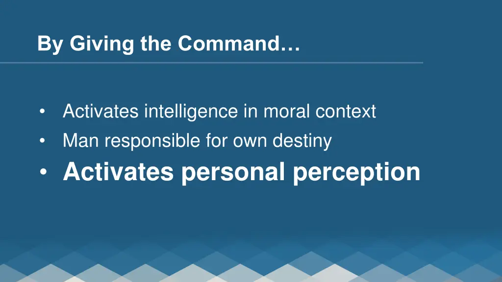 by giving the command 2