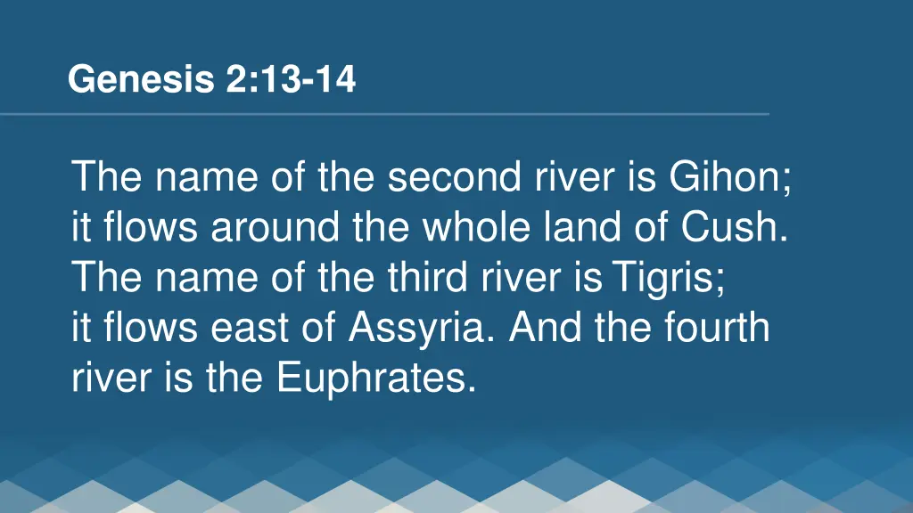genesis 2 13 14