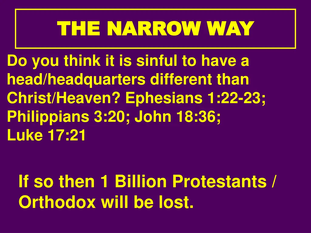 the narrow way the narrow way 9