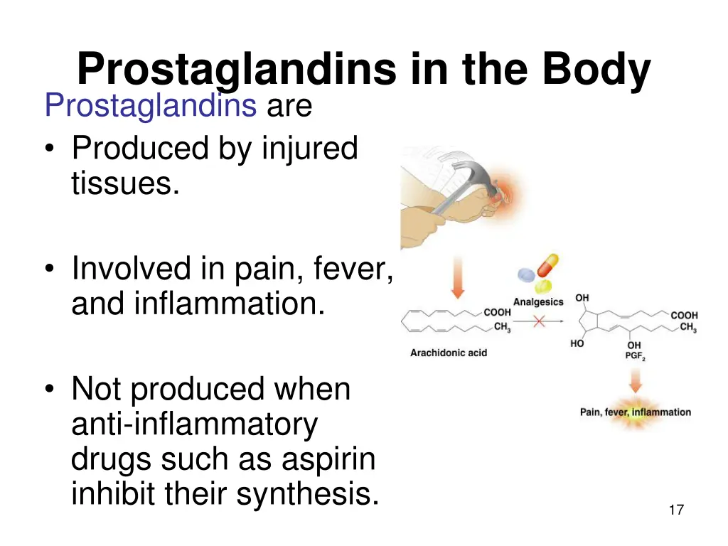 prostaglandins in the body prostaglandins