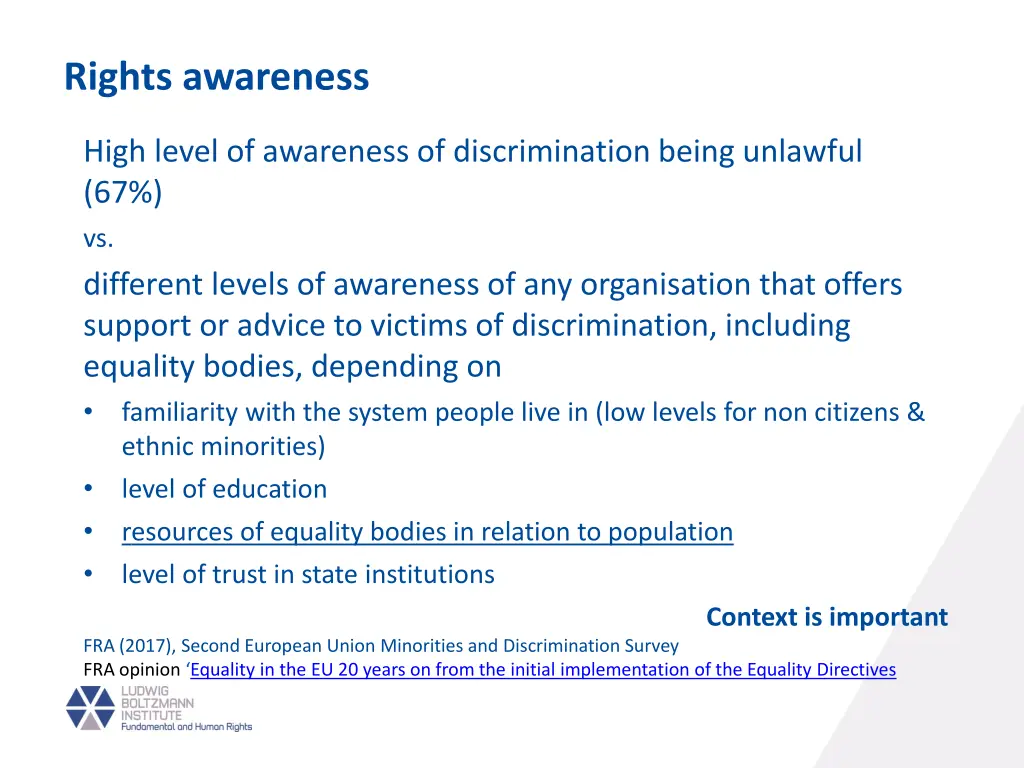 rights awareness