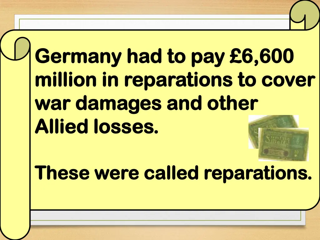 germany had to pay 6 600 germany