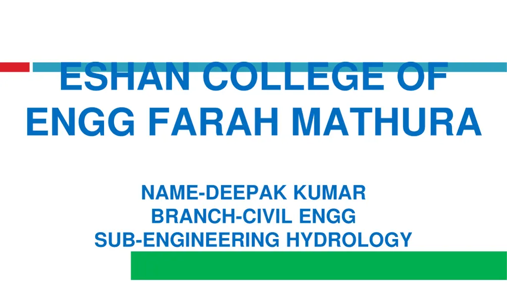 eshan college of engg farah mathura farah mathura