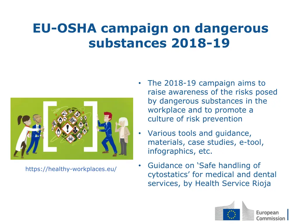 eu osha campaign on dangerous substances 2018 19