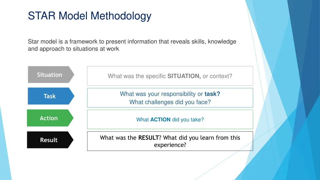 star model methodology