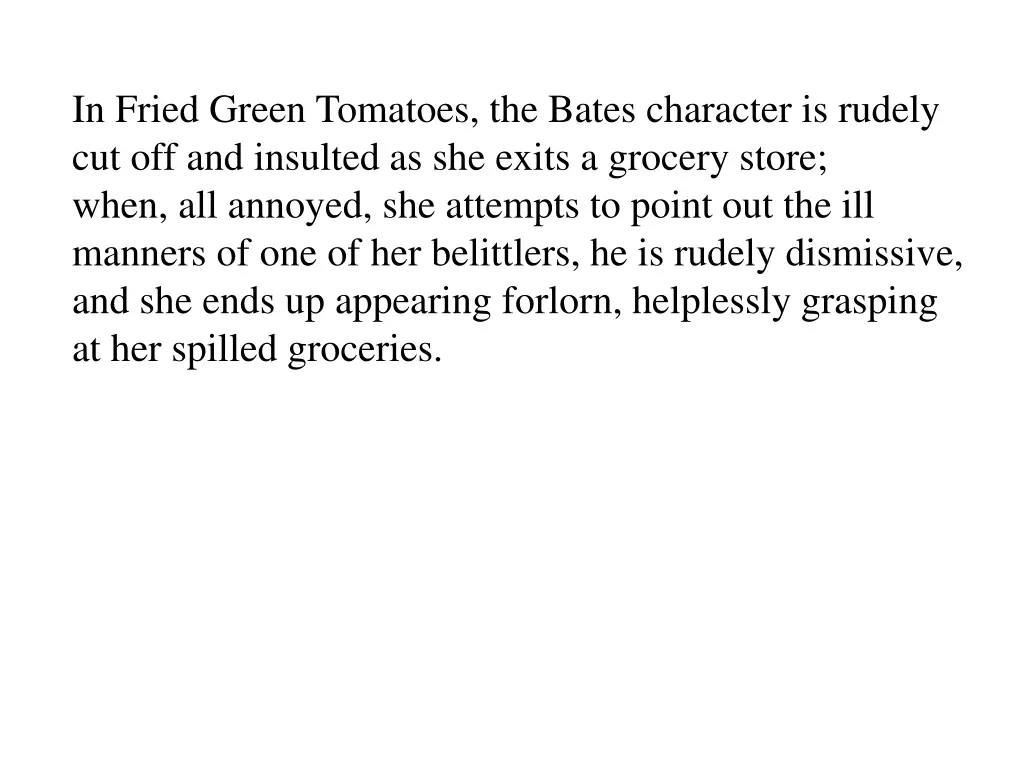 in fried green tomatoes the bates character
