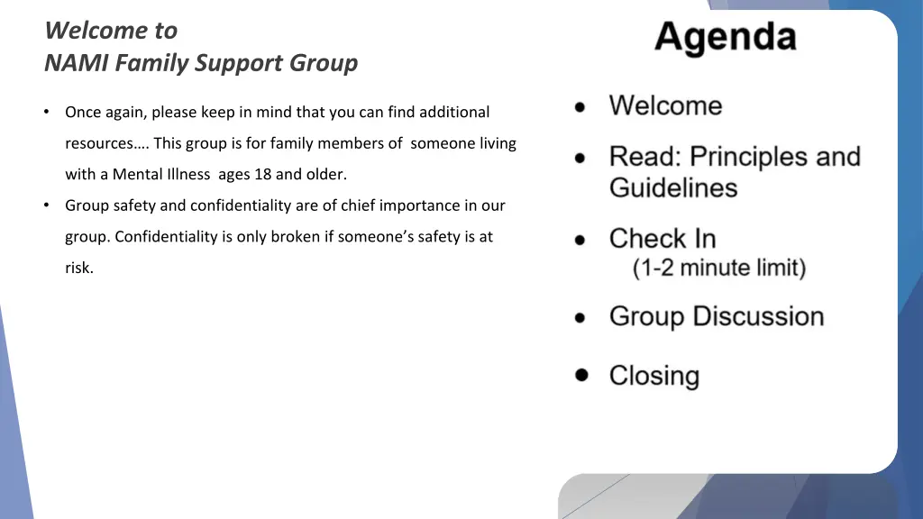welcome to nami family support group 1