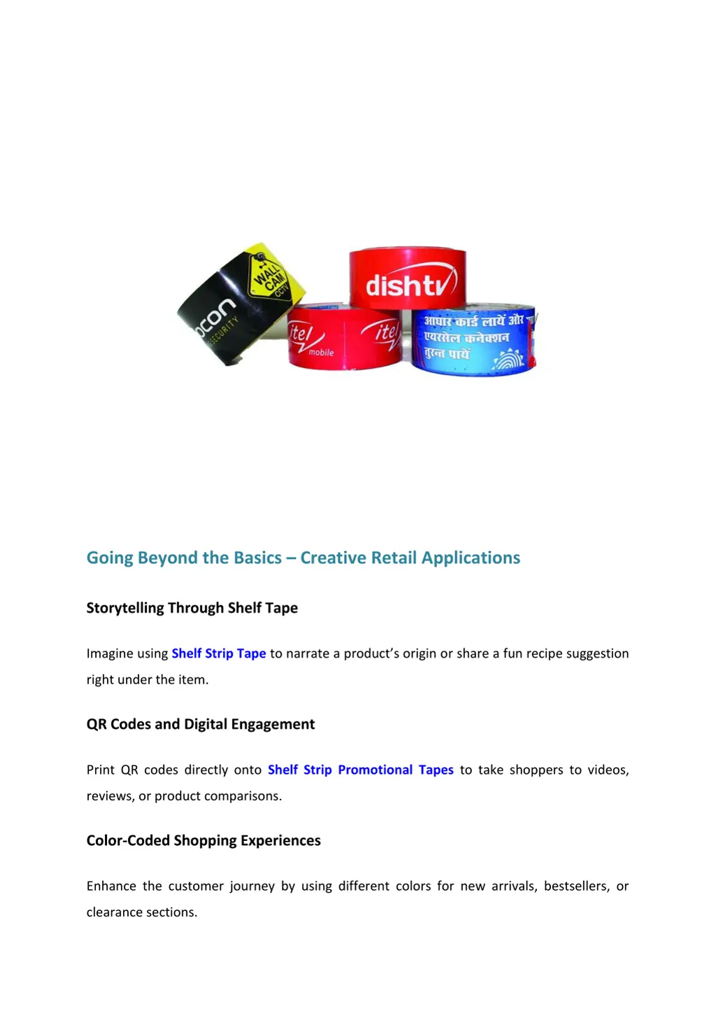 going beyond the basics creative retail