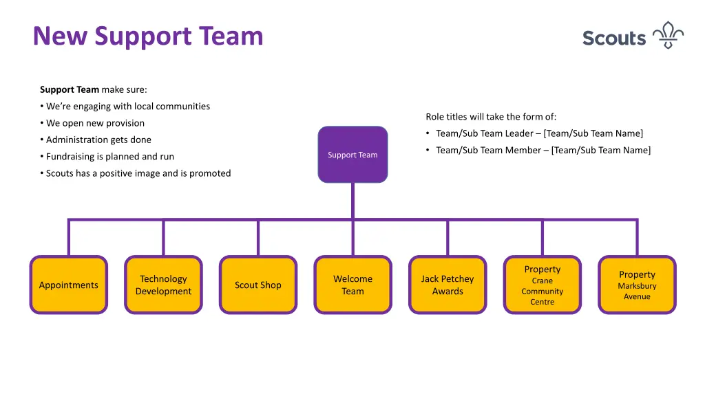 new support team