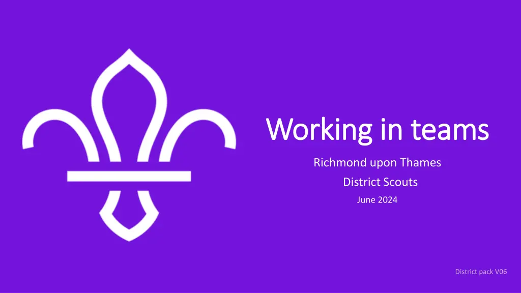 working in teams working in teams