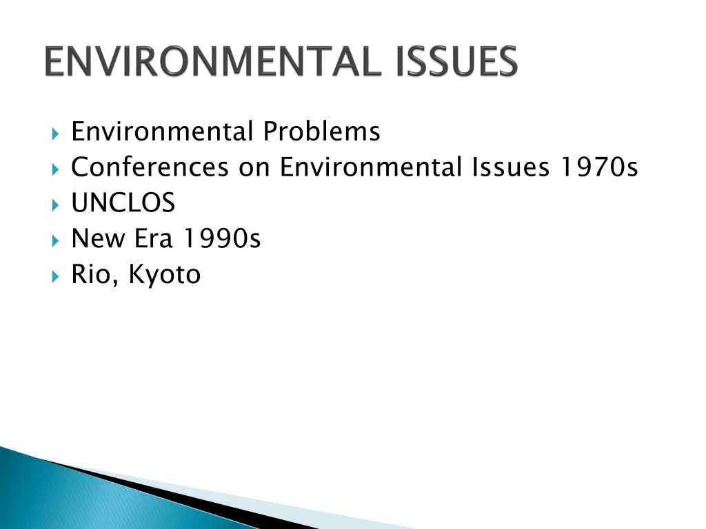 environmental problems conferences