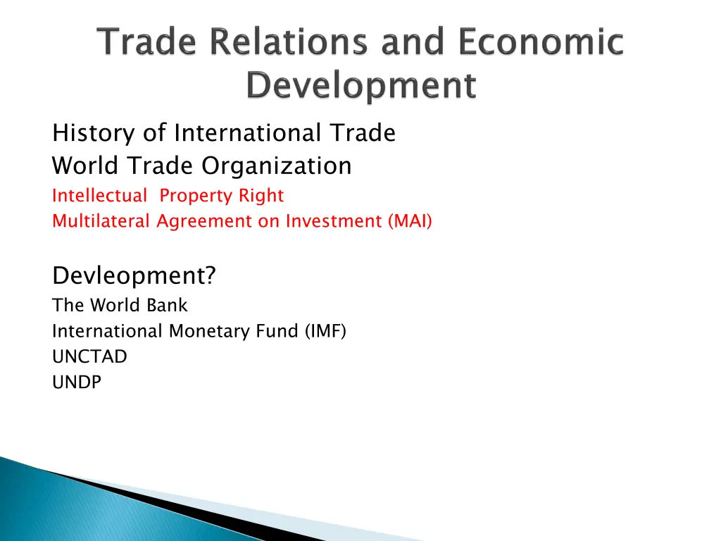 history of international trade world trade