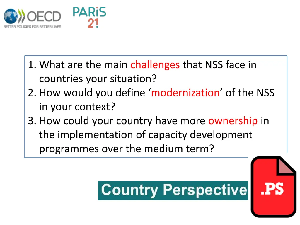1 what are the main challenges that nss face