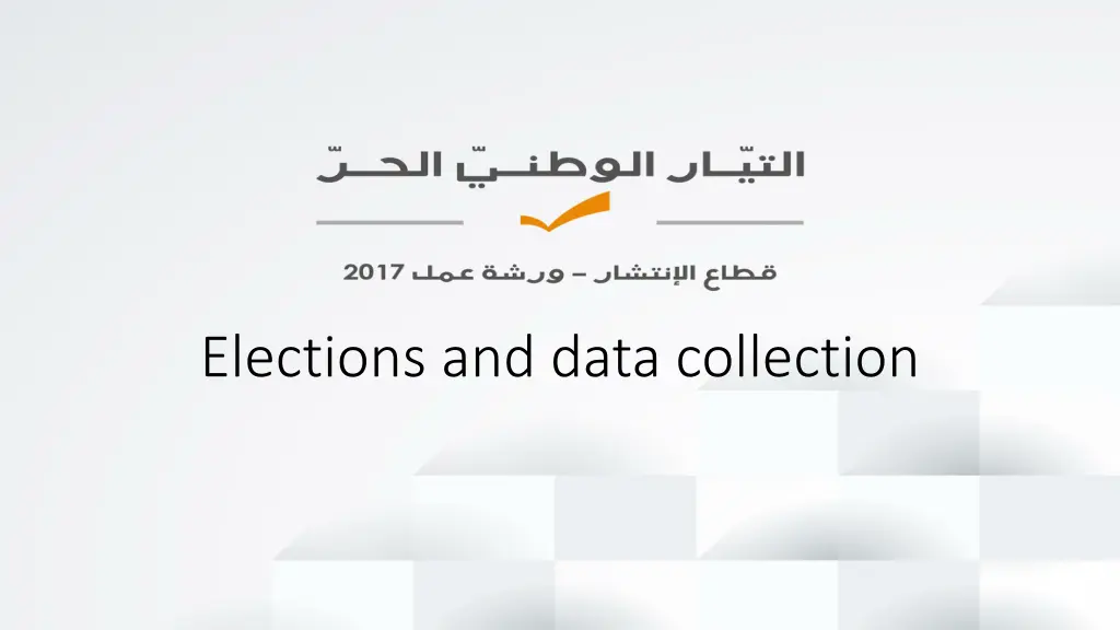 elections and data collection