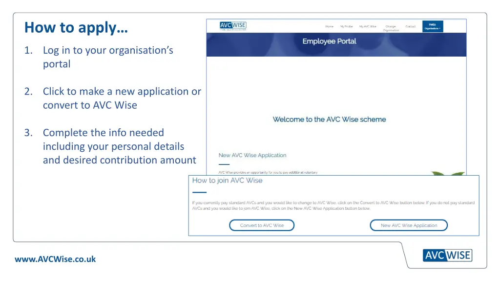 how to apply