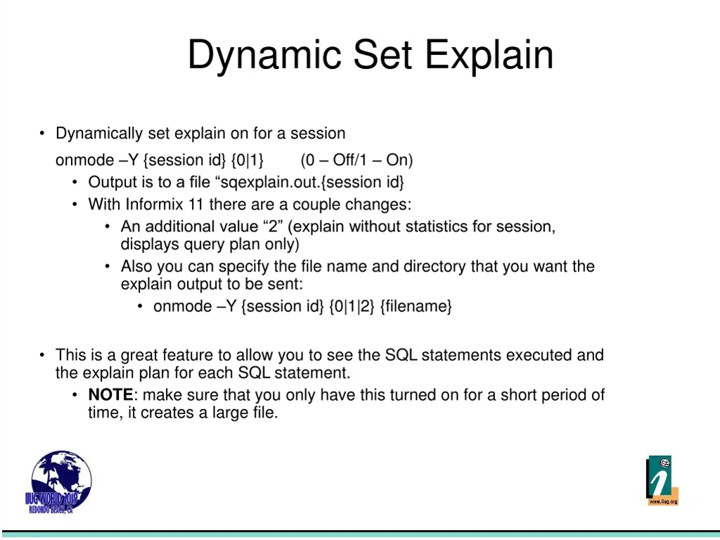 dynamic set explain