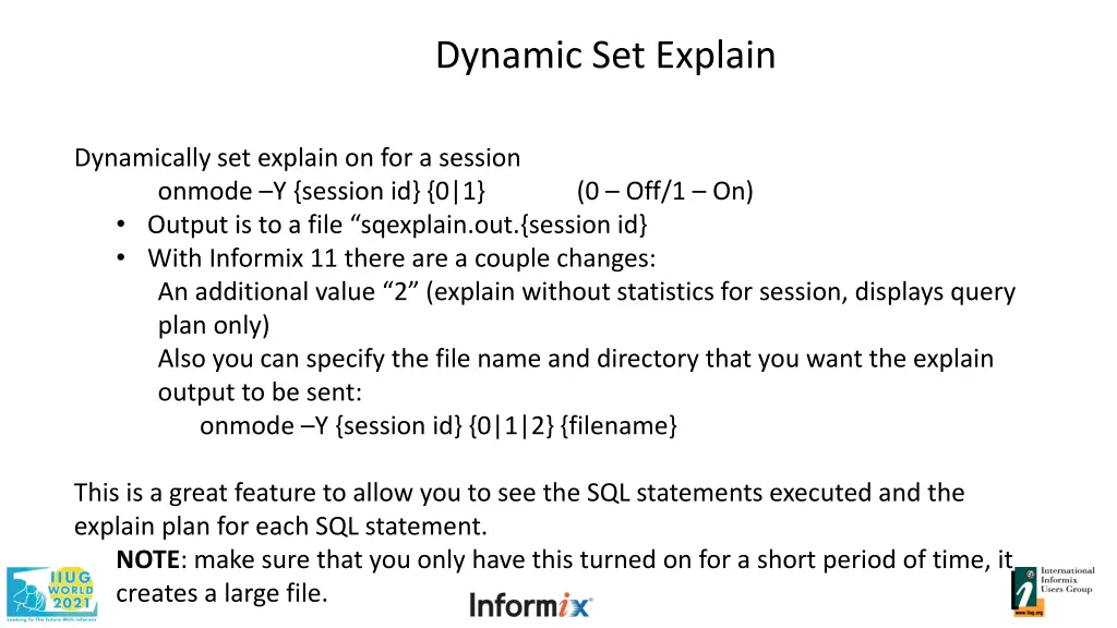dynamic set explain