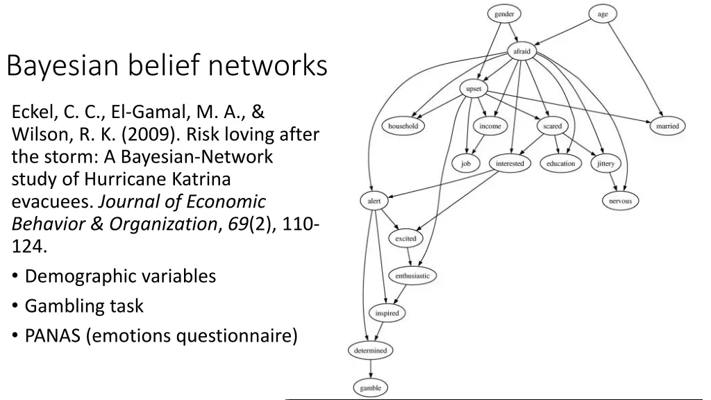 bayesian belief networks