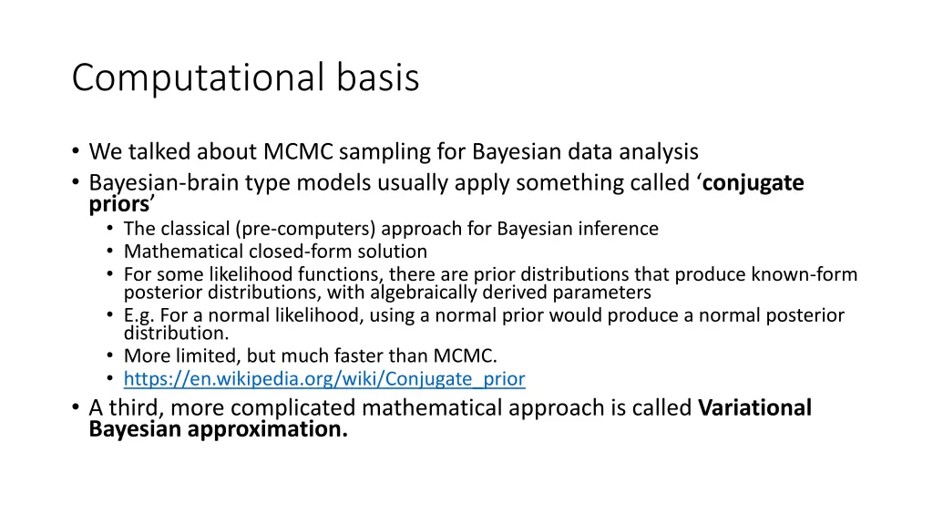 computational basis