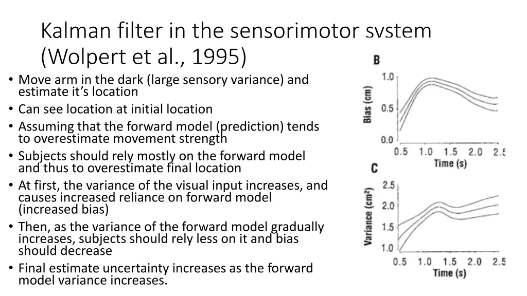 kalman filter in the sensorimotor system wolpert 4