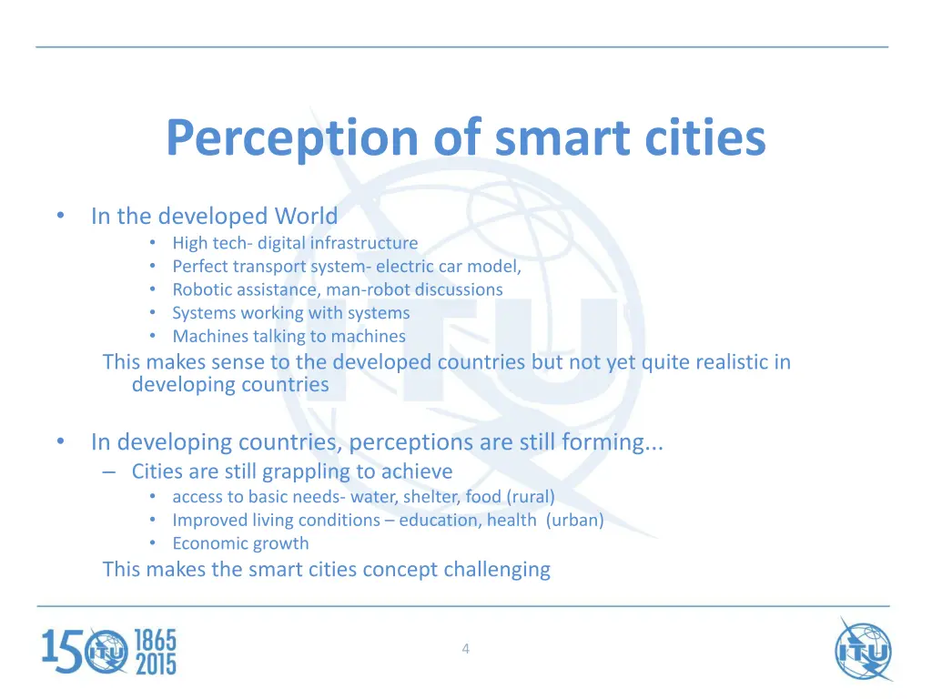 perception of smart cities