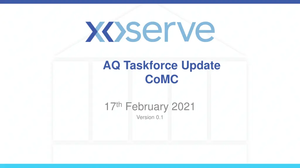 aq taskforce update comc