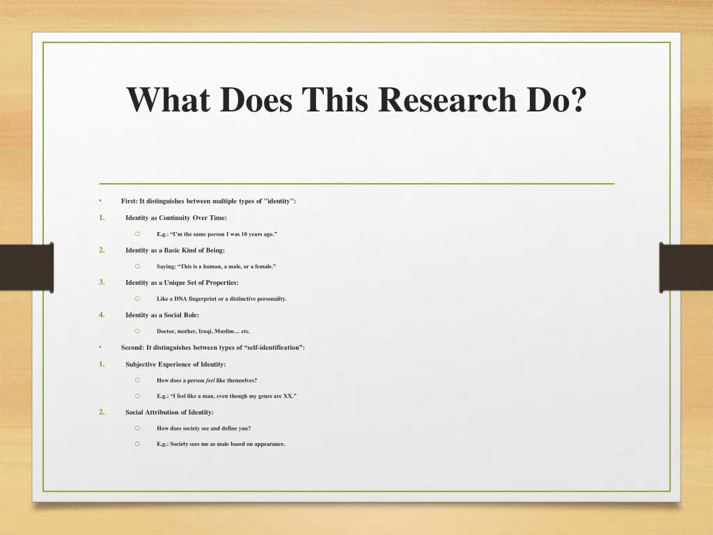 what does this research do
