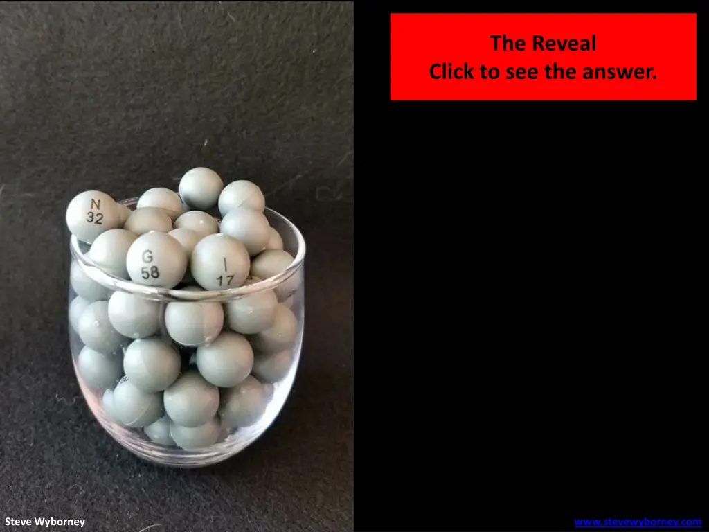 the reveal
