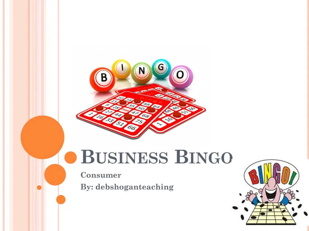 b usiness b ingo consumer by debshoganteaching