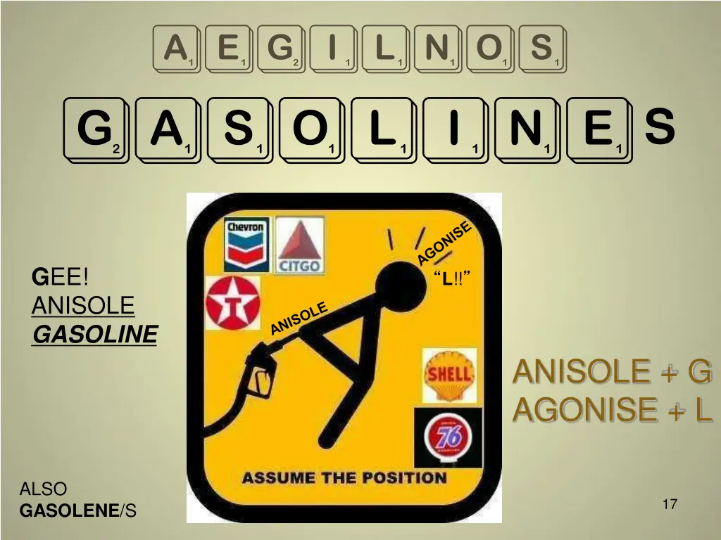 aegilnos gasoline