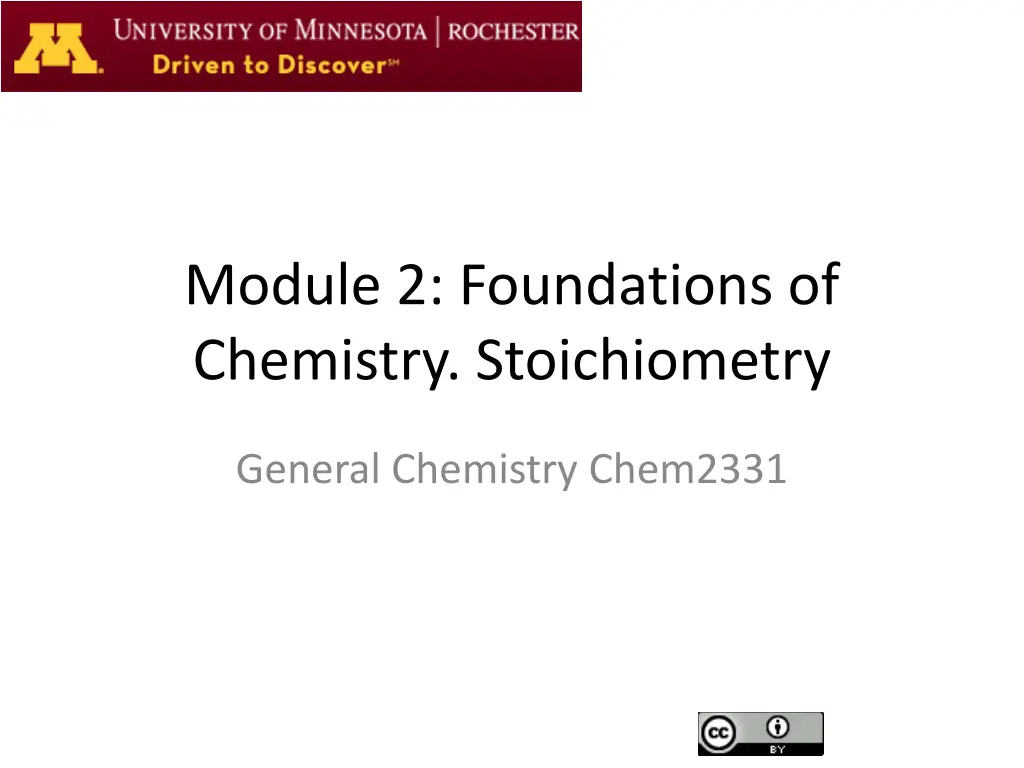 module 2 foundations of chemistry stoichiometry