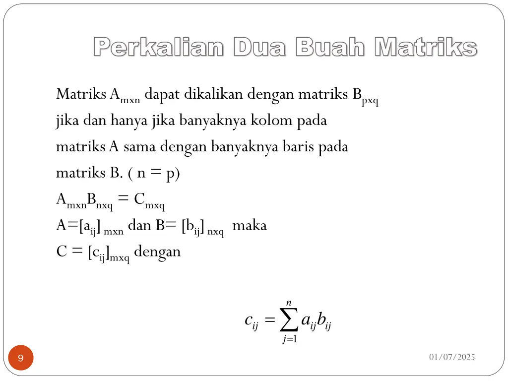 perkalian perkalian dua